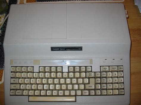 tandy 1000ex|Tandy 1000 EX and HX .